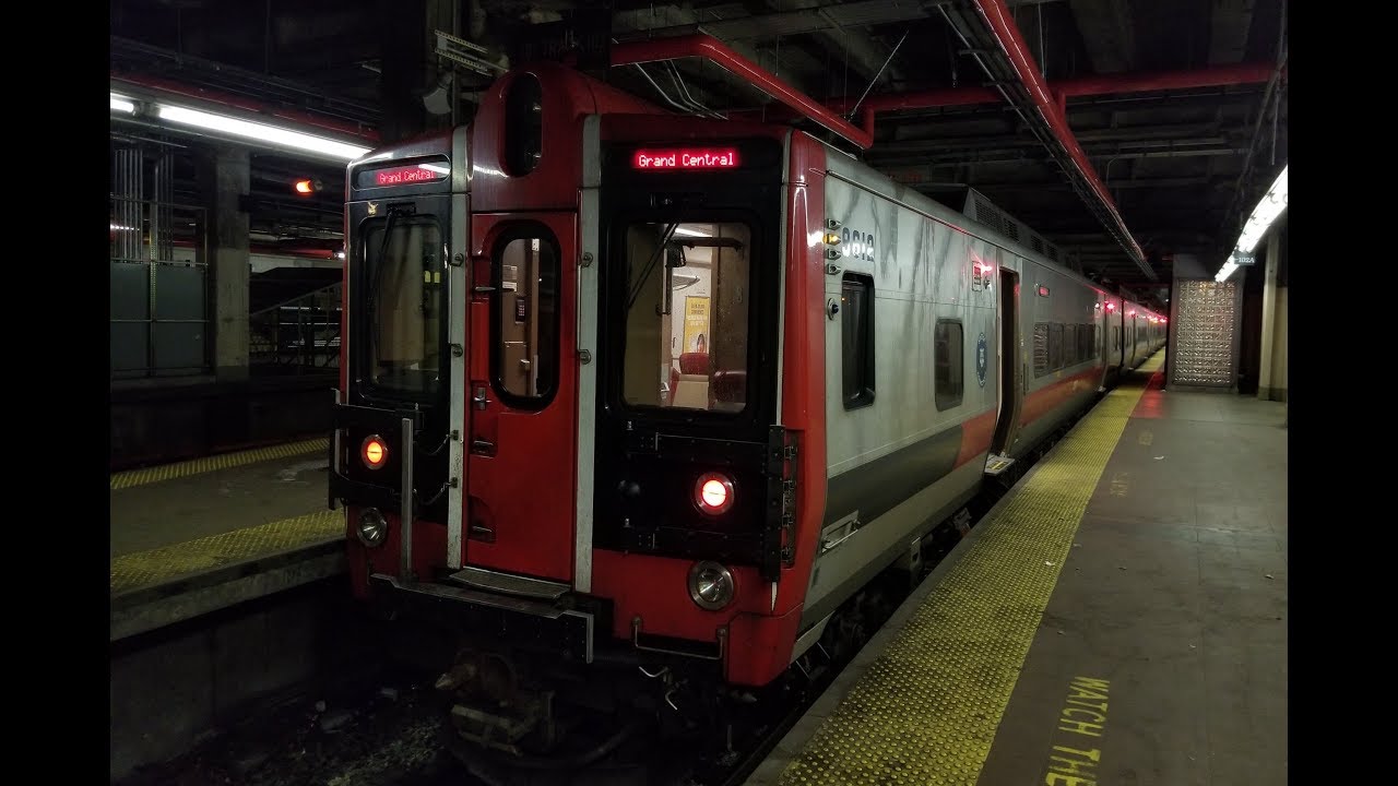 Metro North Railroad: On Board New Canaan Branch M8 Train From Grand Central to New Canaan