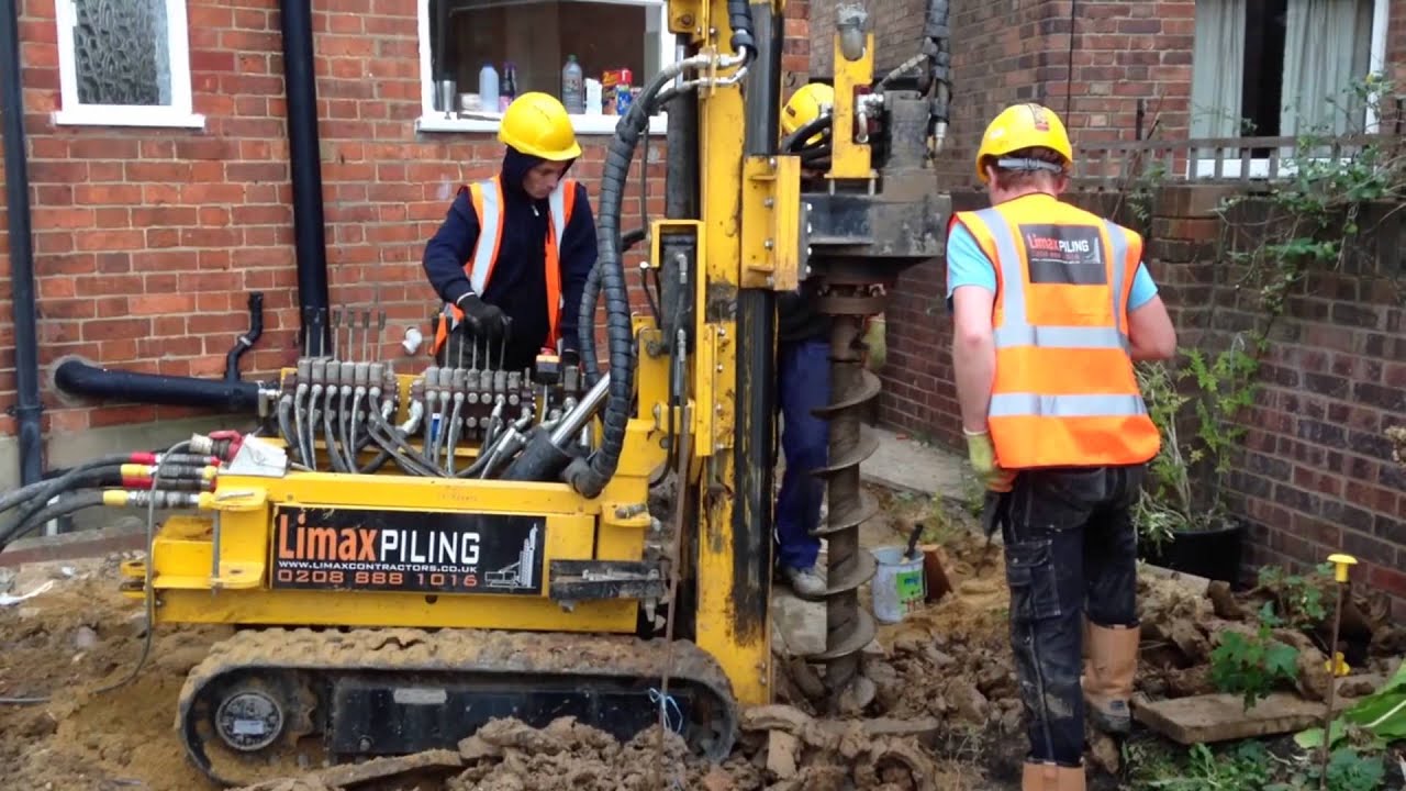 Limax Piling - Mini Piling Queenswood Road