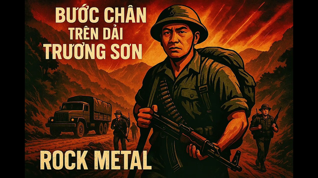 Bước chân Trên Dãy Trường Sơn cover metal rock