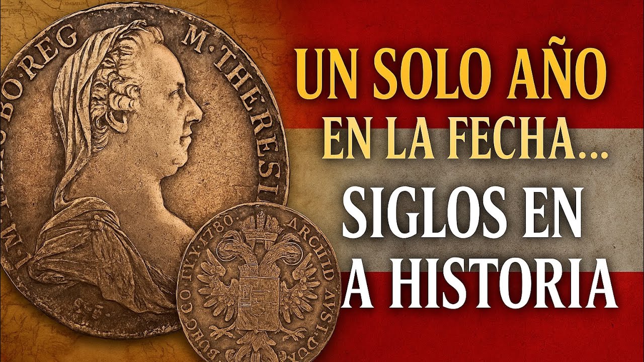 Imperio austrohúngaro 1 Thaler de María Teresa 1780 ¿pero, es realmente ese su año? 👀👆🏼
