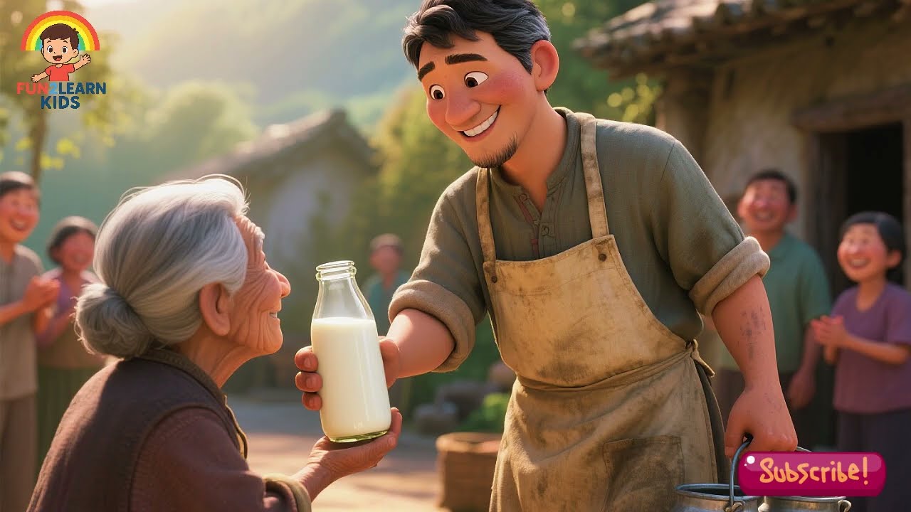 A Greedy Milkman 🥛💰 | Moral Stories in English | Life Lesson & Bedtime Story for Kids