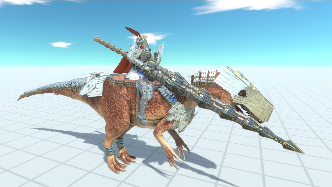 Dinosaur Knight | Animal Revolt Battle Simulator | New Update