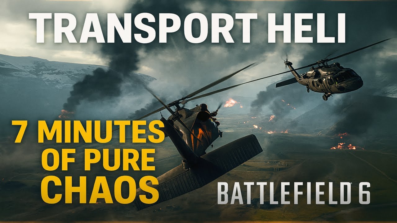 Мы превратили транспортный вертолёт в боевую машину – Battlefield 6