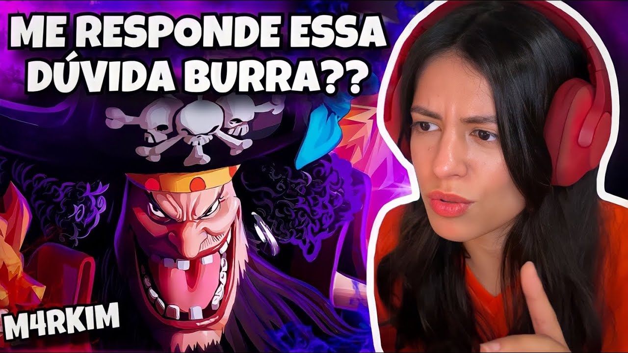 REACT Barba Negra (One Piece) - Sonhos & Escuridão | M4rkim | gostosa reagindo