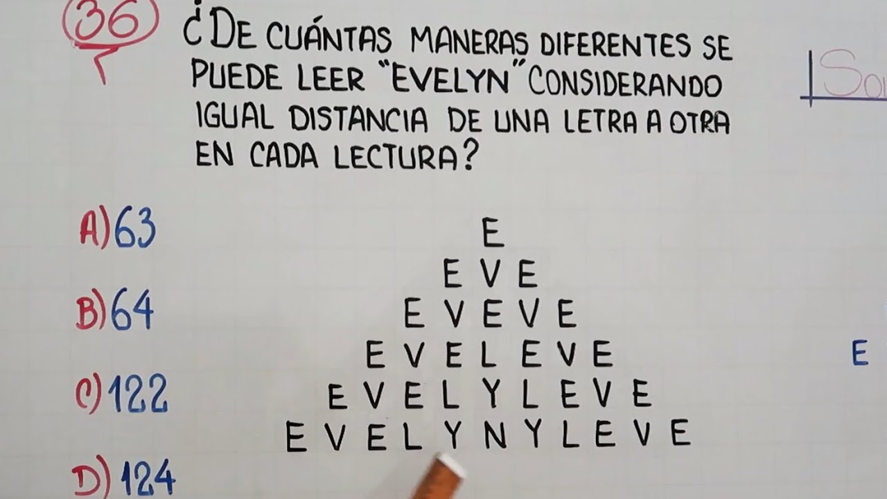 CONTEO DE PALABRAS | RAZONAMIENTO INDUCTIVO