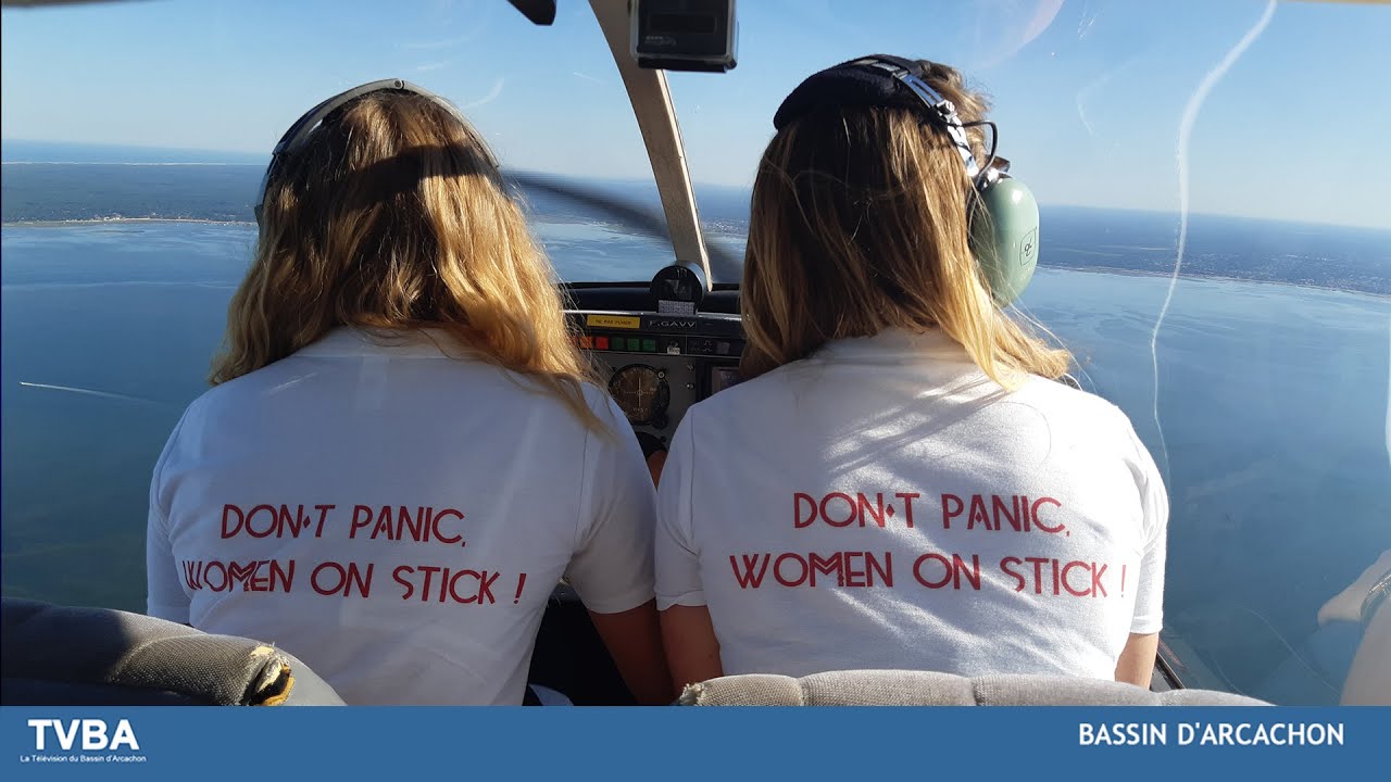 Trois aviatrice du bassin d'arcachon vont faire un tour de France en avion