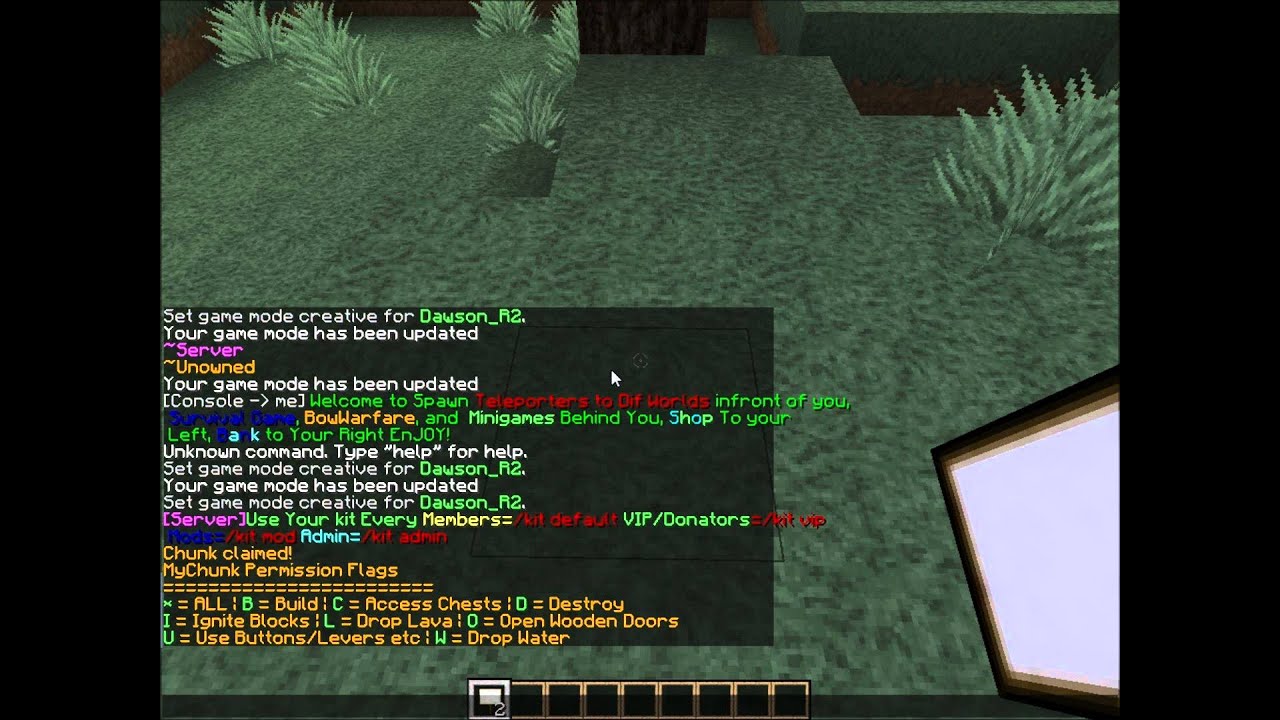 MyChunk (Basic Tutorial) Bukkit plugin