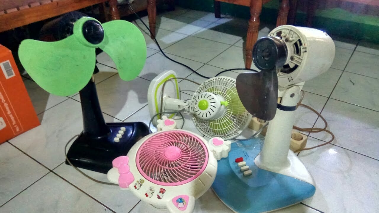 Angry Fan | 4 Kipas Angin Baling baling Kesurupan