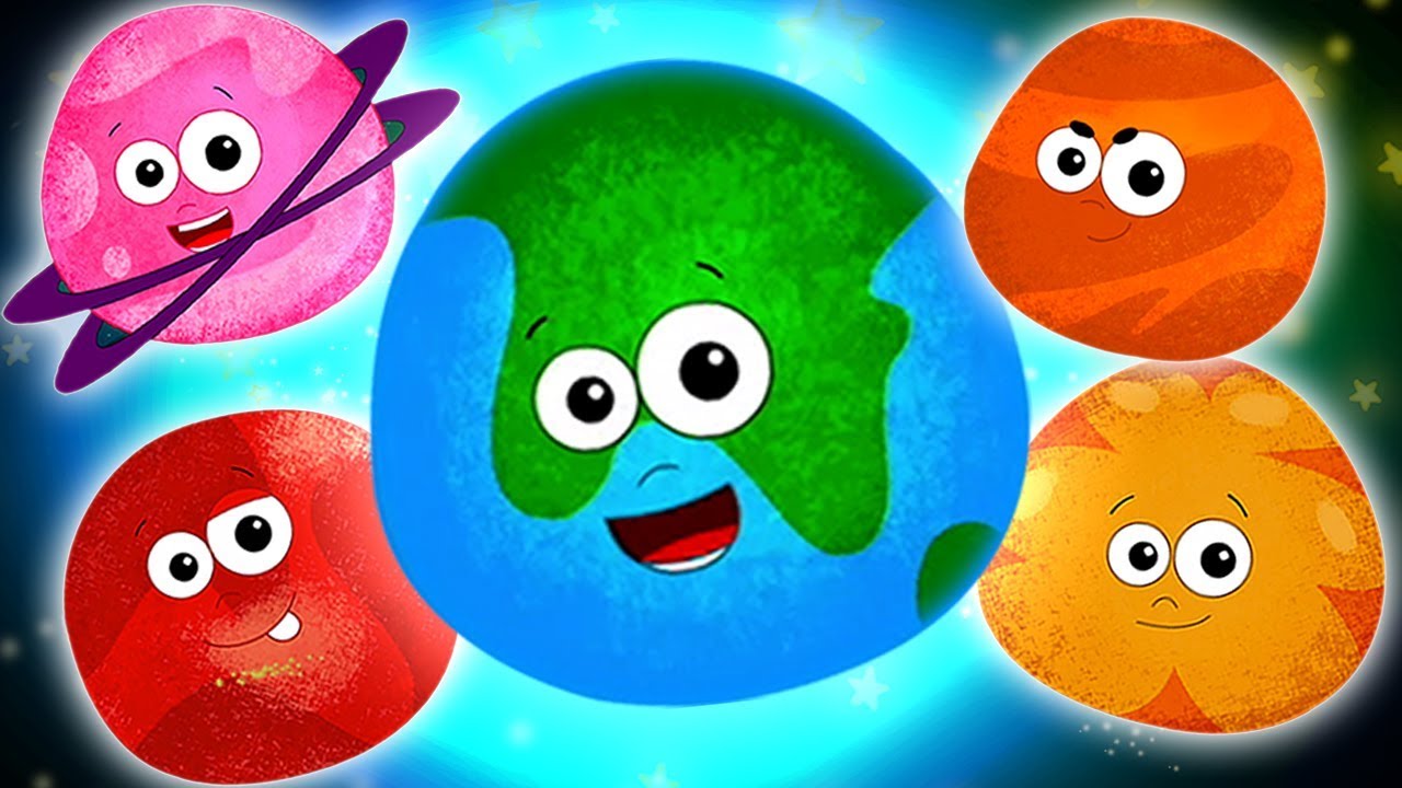 Bài hát hành tinh | 3D Vườn ươm vần | Planet Songs | Preschool Vietnam | nhac thieu nhi hay nhất