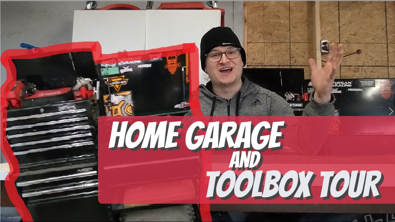 Home Garage and TOOL BOX TOUR! 2021