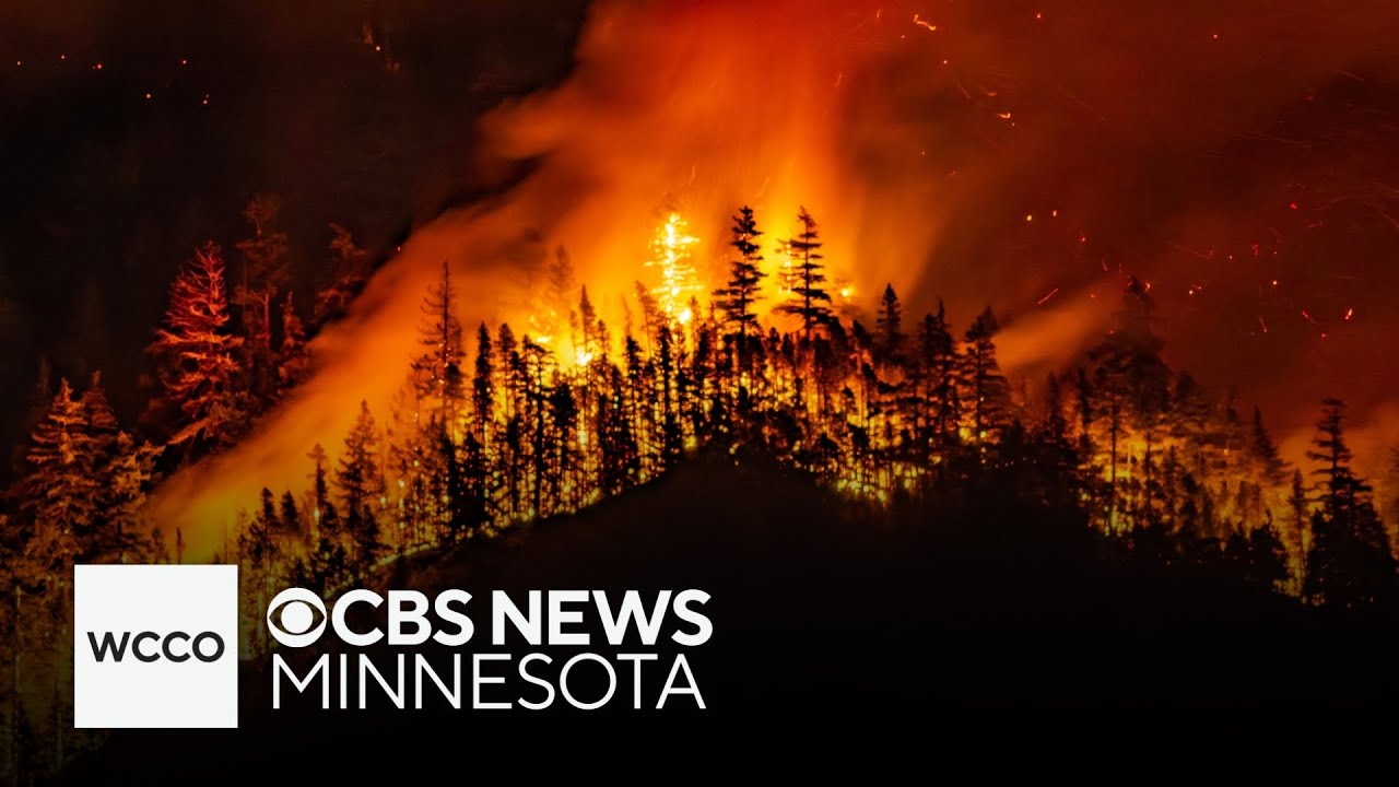 Firefighters describe Canadian wildfires as 