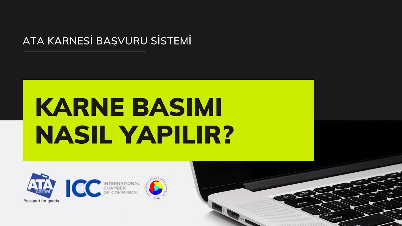 ATA KARNESİ - Karne Basımı Nasıl Yapılır?