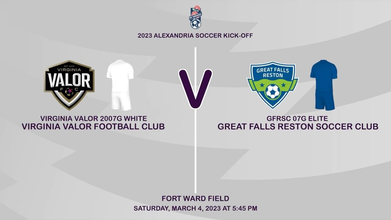 02 - Virginia Valor FC Virginia Valor 2007G White