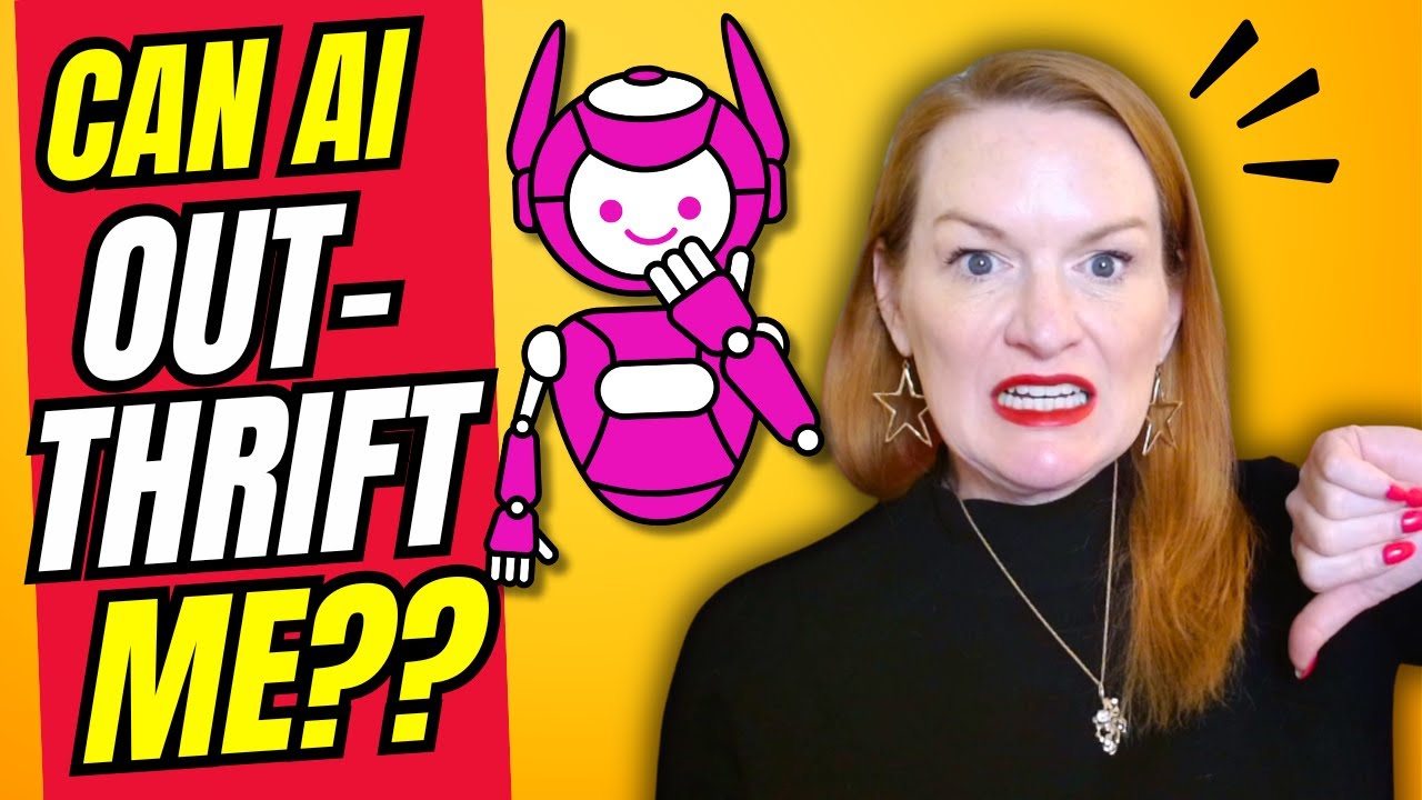 Can AI Outsmart a Thrift Store Pro? | ChatGPT vs Human Reseller