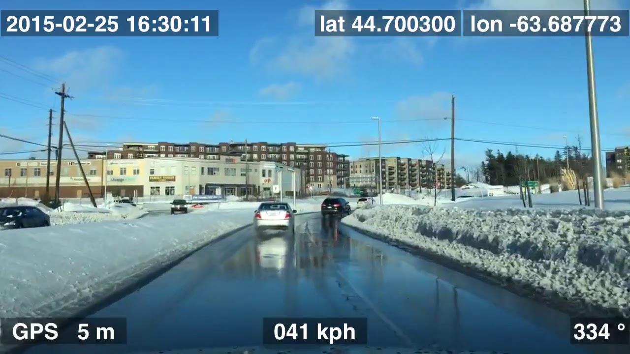 Driving Larry Uteck blvd