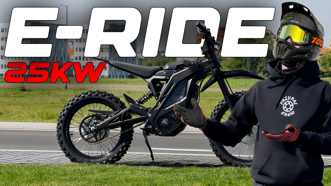 TEN SPRZĘT JEST SZALONY! E-RIDE SR W CZYSTEJ POSTACI🥰