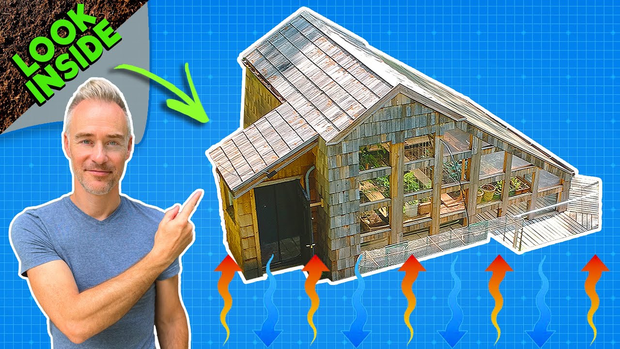 Update #2 on my DIY GEOTHERMAL Greenhouse