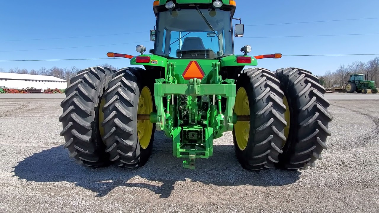 2003 JD 8120 MFWD TRACTOR
