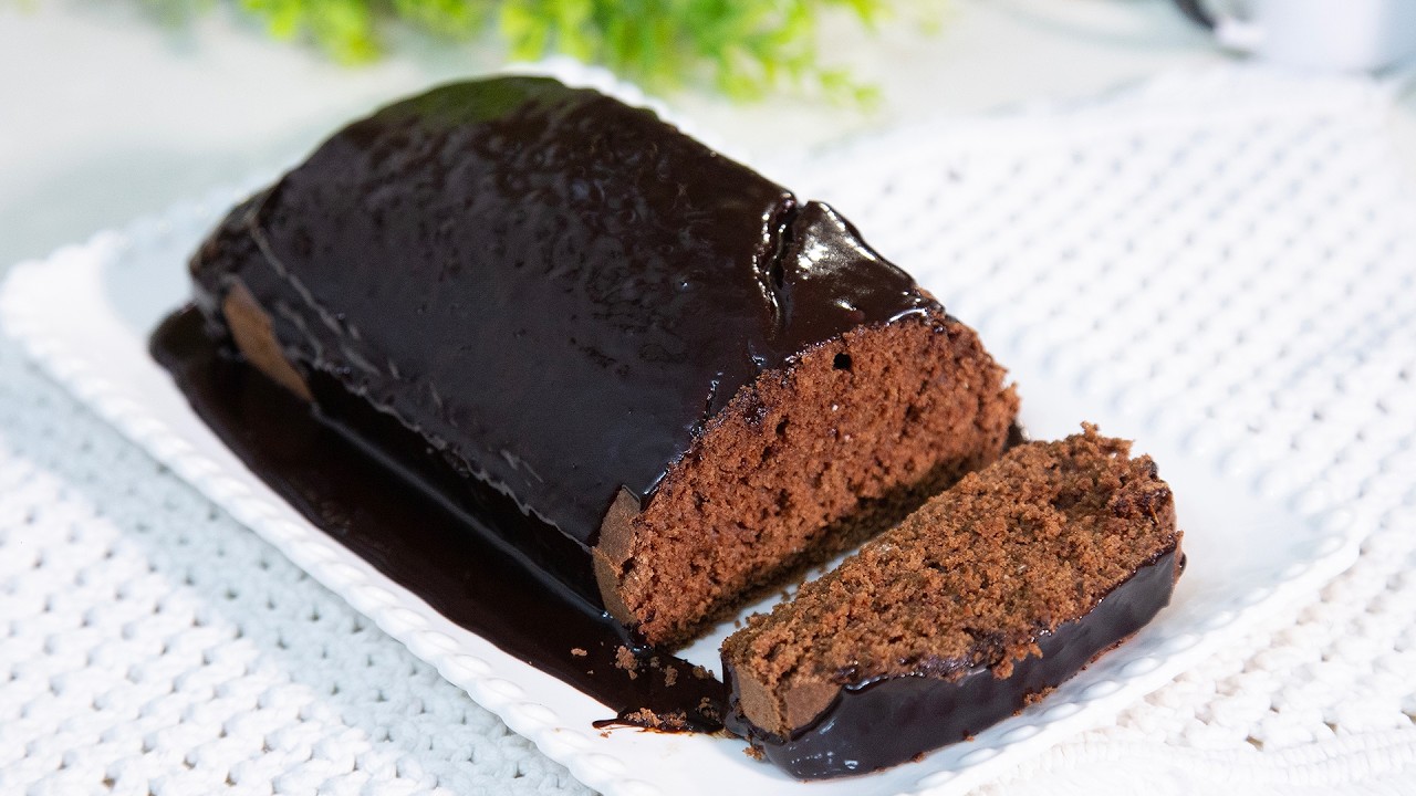 Bolo de Chocolate Fofinho Sem Farinha de Trigo