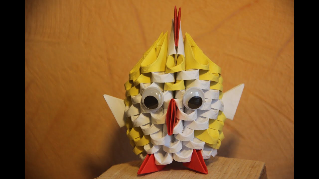 #47 Kurczak - Origami Modułowe