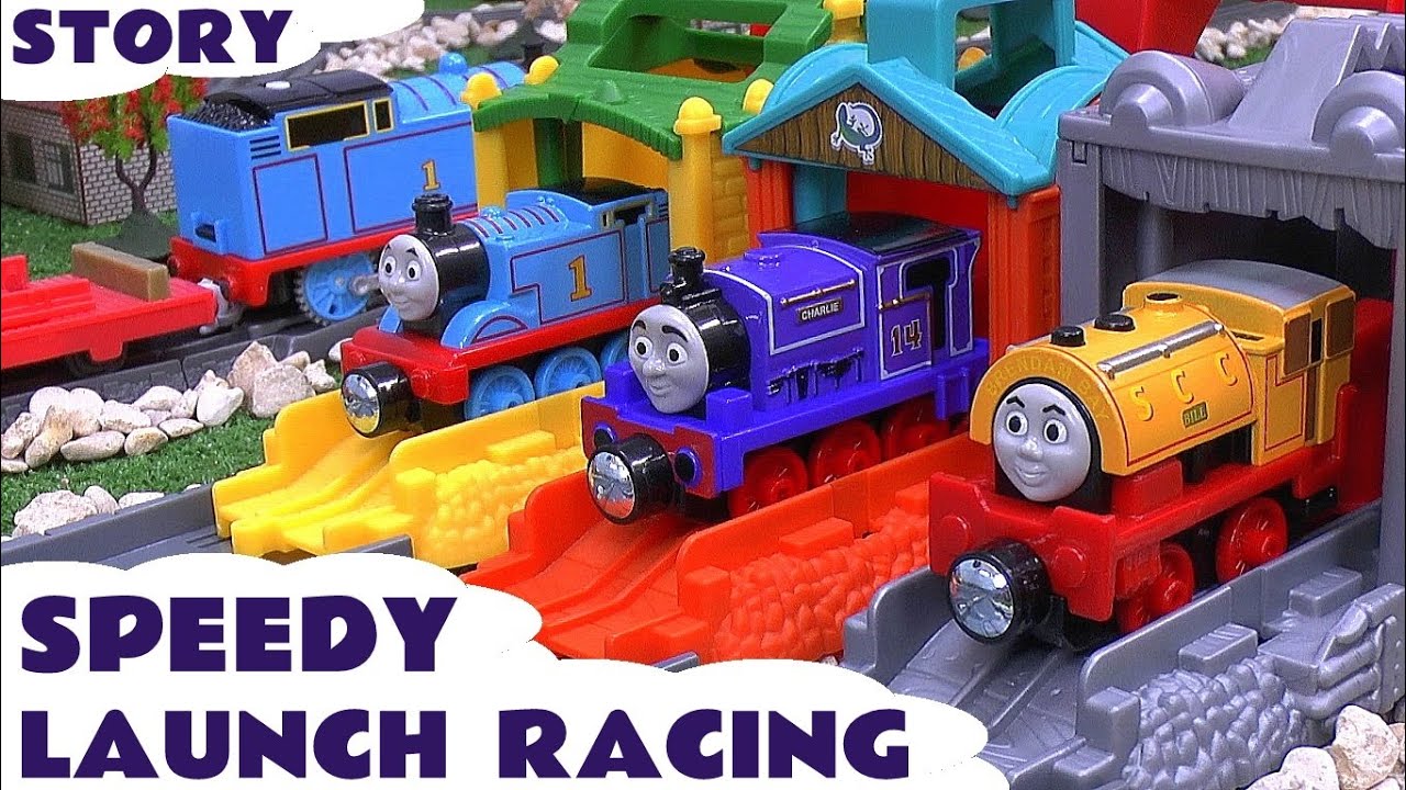 Thomas & Friends Speedy Launch Toy Train Racing