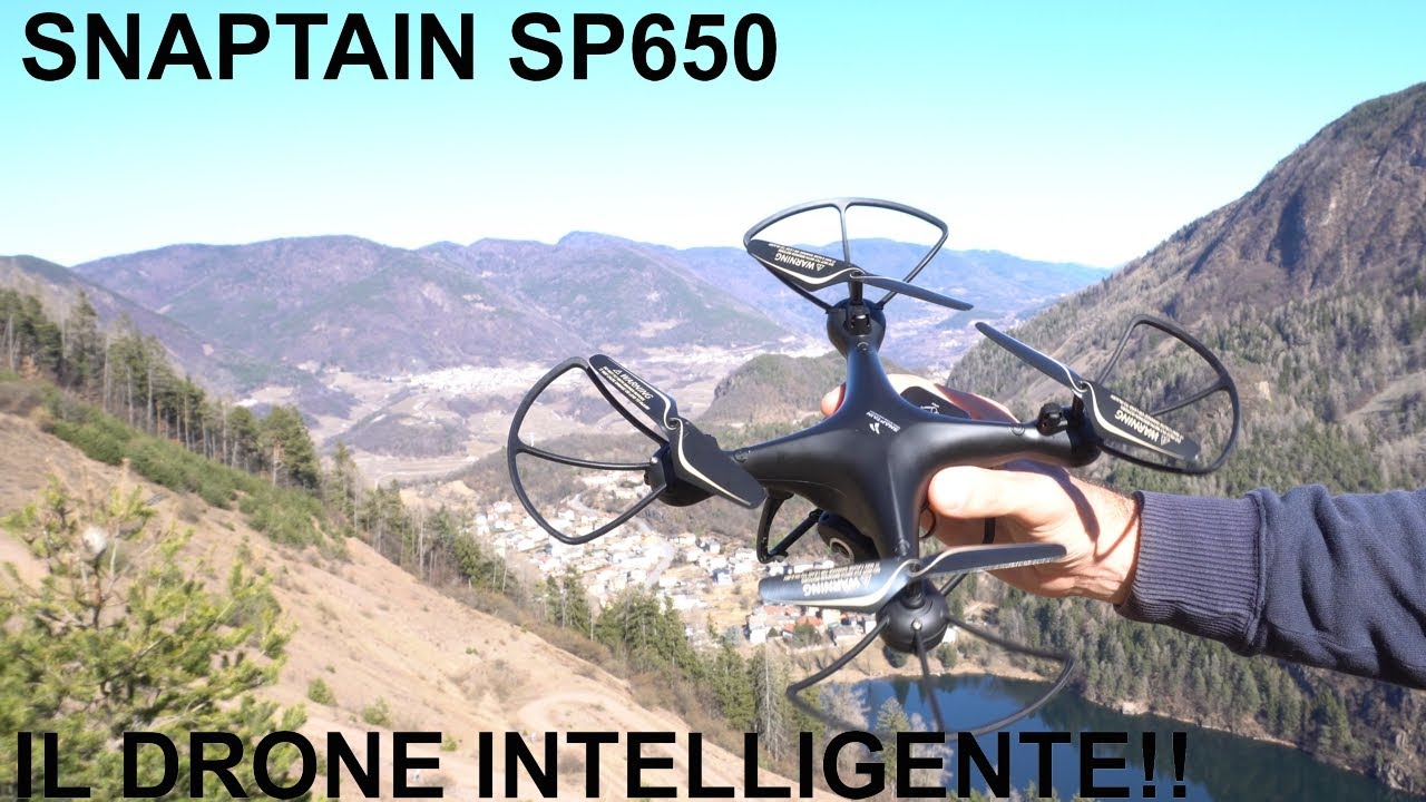 QUESTO DRONE E' INTELLIGENTE!!!!!  Snaptain SP650