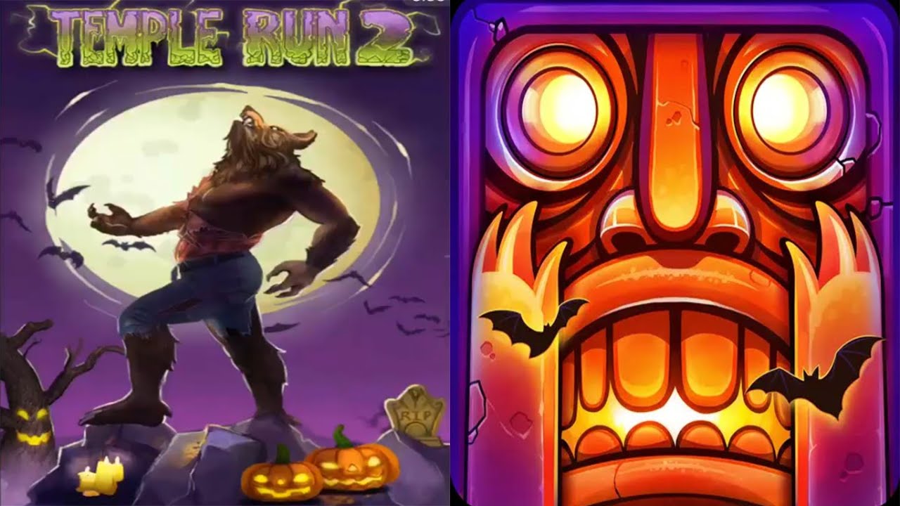 TEMPLE RUN 2 Halloween 2018 VS HALLOWEEN 2019  [SPOOKY SUMMIT VS SPOOKY RIDGE]