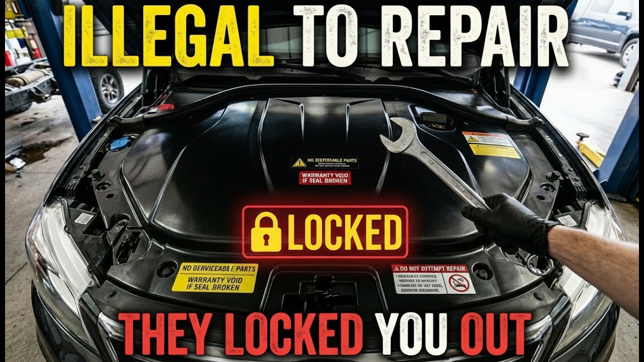 Why You Can't Fix Your Own Car Anymore (The End of DIY)