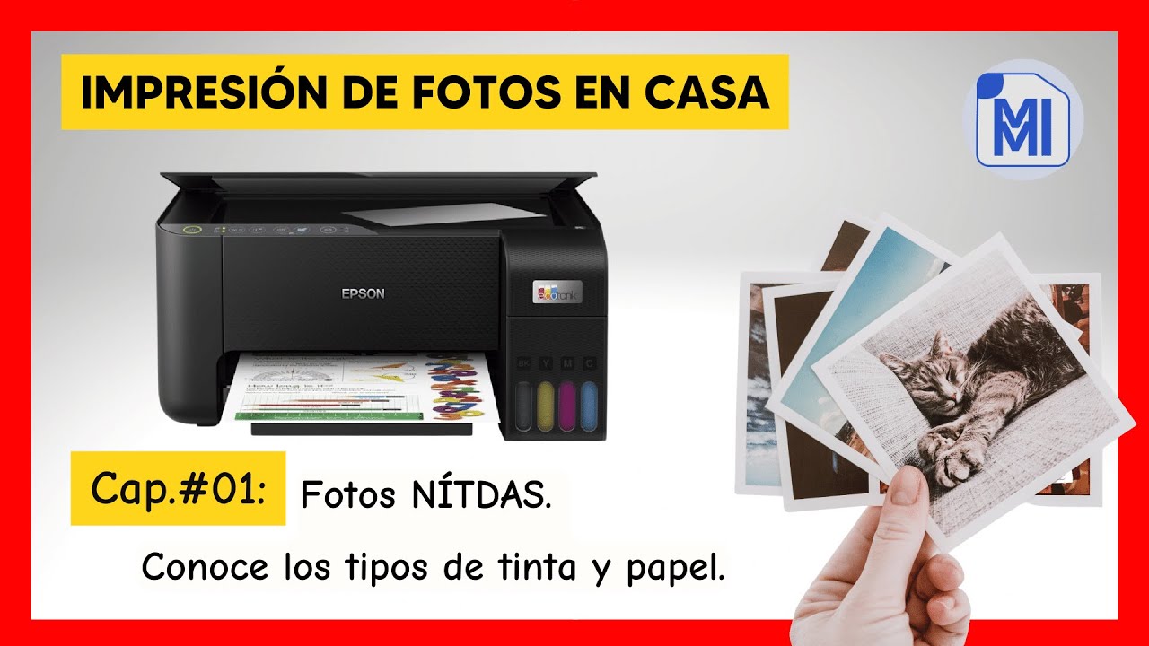Guía impresión de FOTOS 1️⃣ Ya NO más fotos borrosas. Obtén fotos NITIDAS con tinta pigmentada o DYE