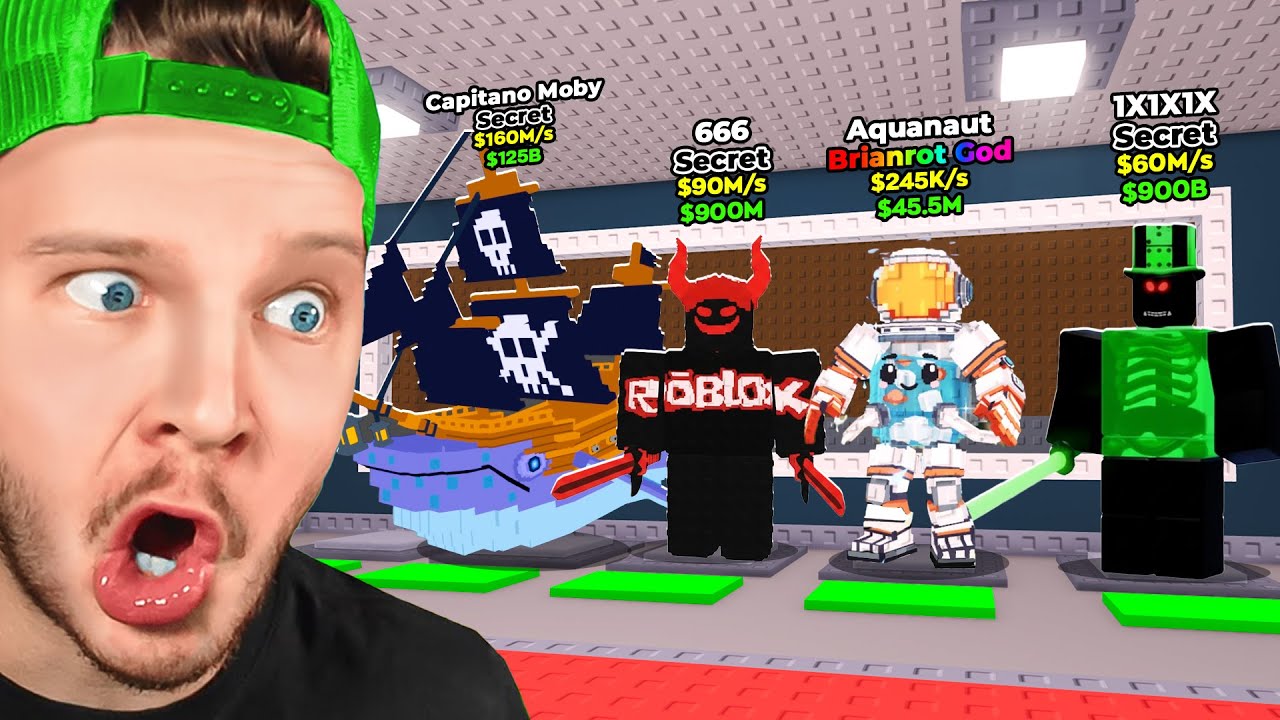 I stole the 6 new Brainrots HACKER&hellip;