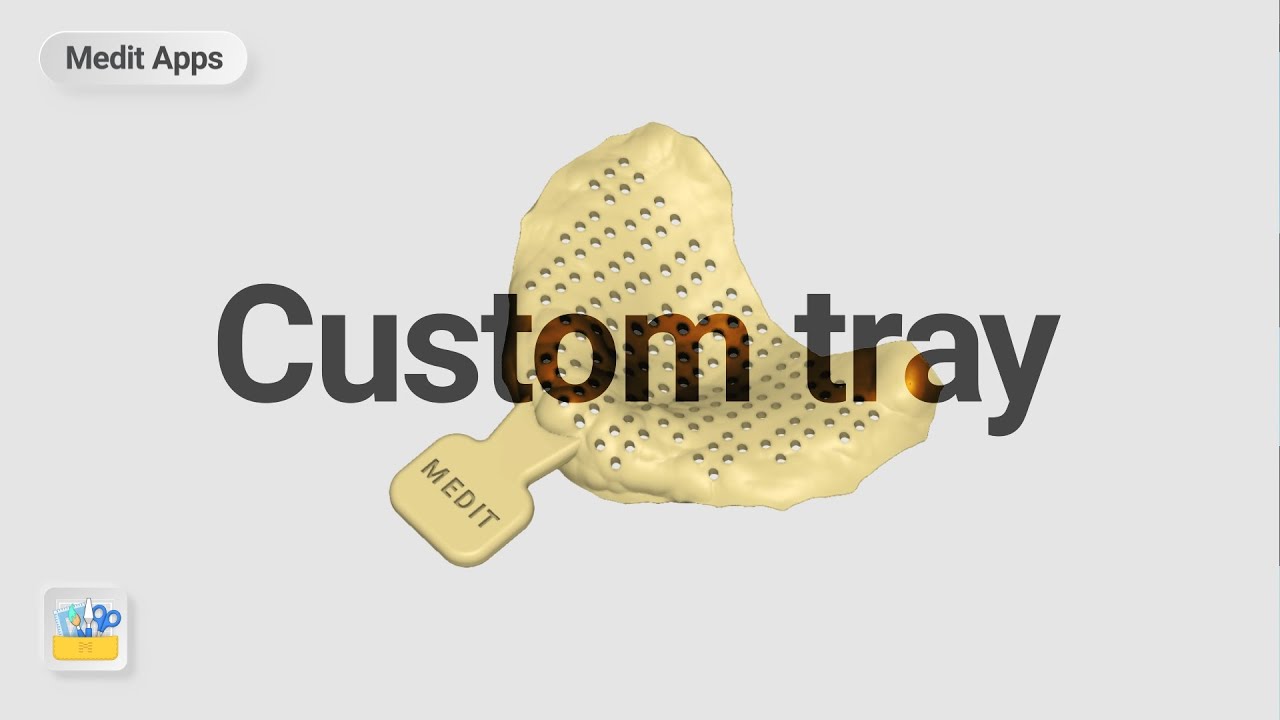 Designing a Custom Tray with Medit Design App