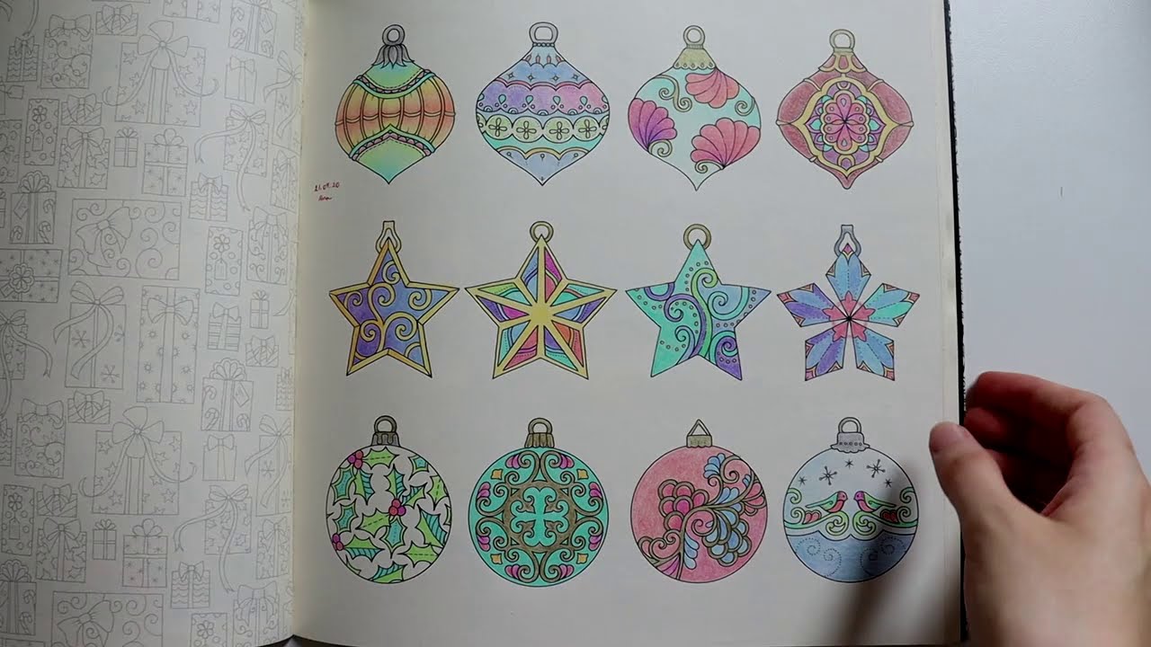 As Cores do Natal - Flip Through - Livro Completo | Dez.2020