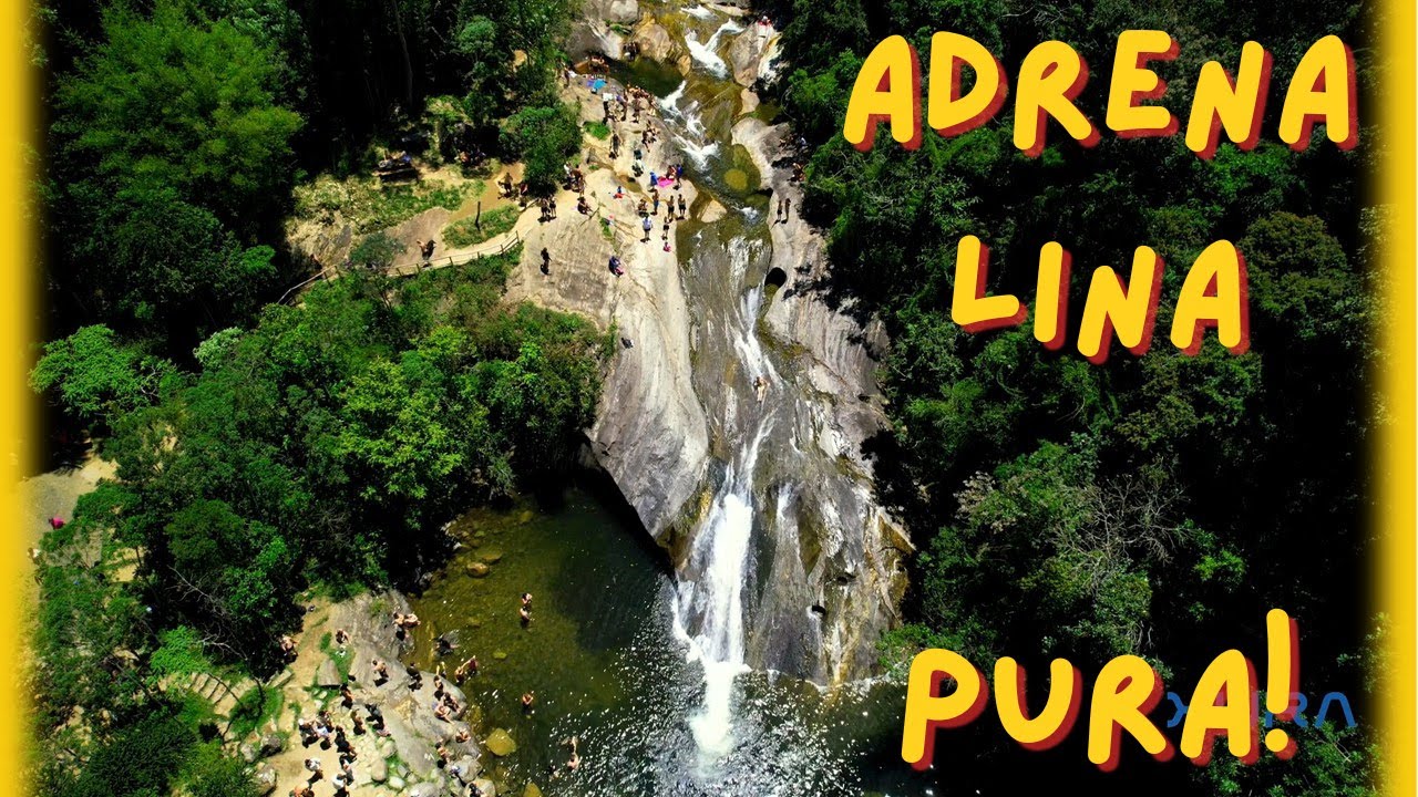 CACHOEIRA DO ESCORREGA - Cartão Postal de Maromba RJ