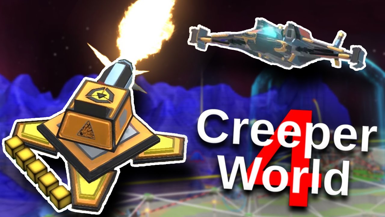THE MAP BUILDS ITSELF! - CREEPER WORLD 4