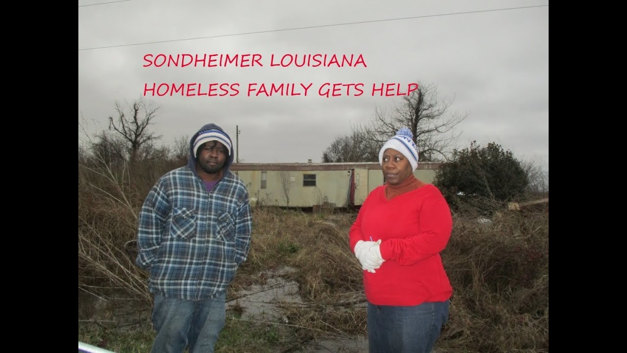 Homeless squatters family living in abandoned house in Sondheimer La 4