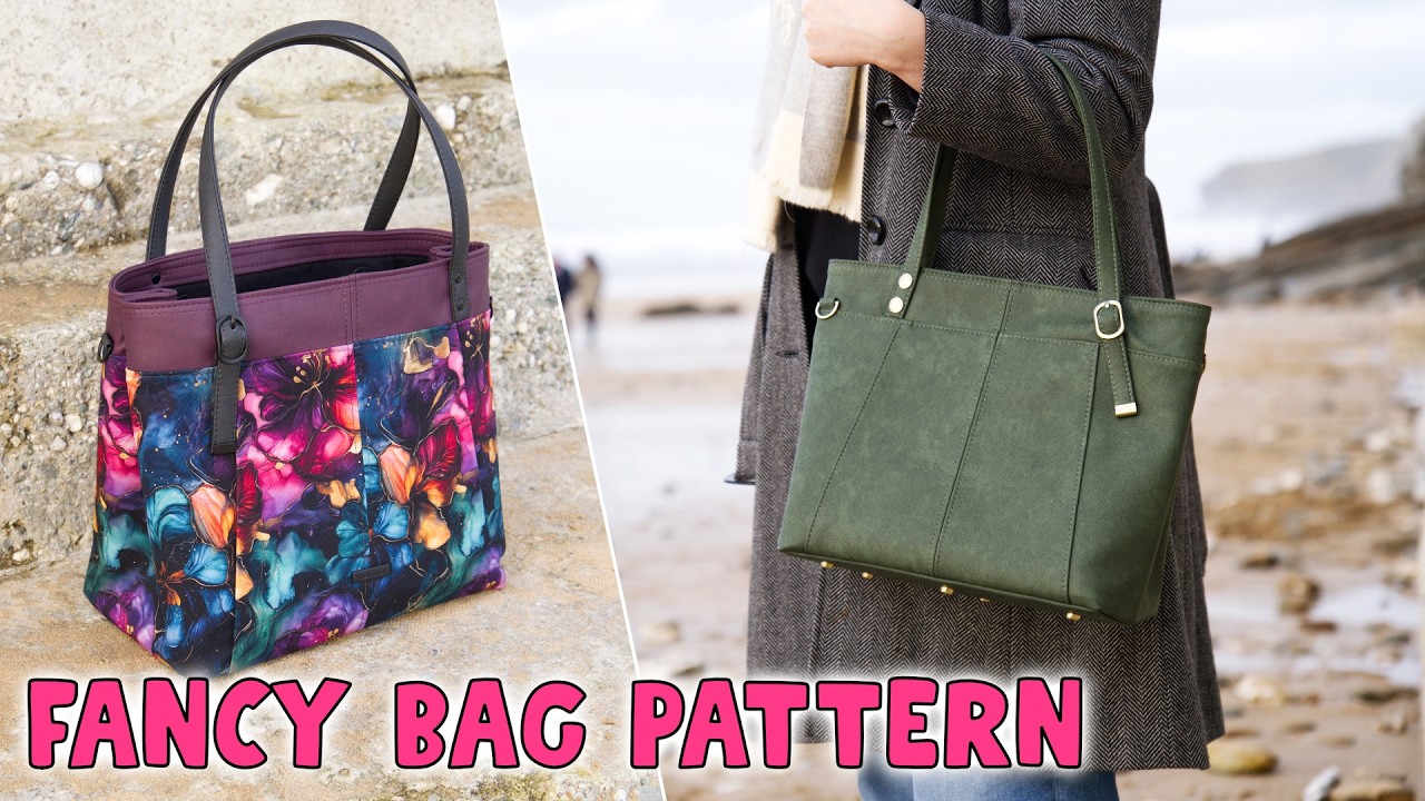 Demelza Handbag Sewing Tutorial - Country Cow Designs