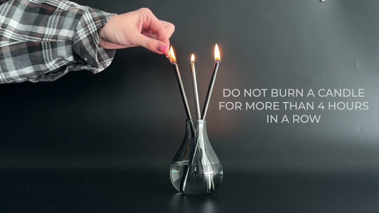 How to Use Candwax Refillable Glass Oil Candle | Infinite Candle Guide