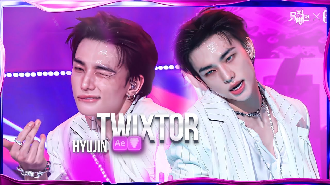 MEGA TWIXTOR CLIPS 4K STRAYKIDS HYUJIN FACECAM