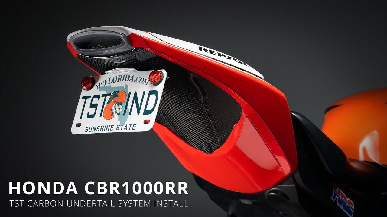 How to install a Carbon Fiber Undertail, FE, & Integrated Tail Light on a 08-11 Honda CBR1000RR
