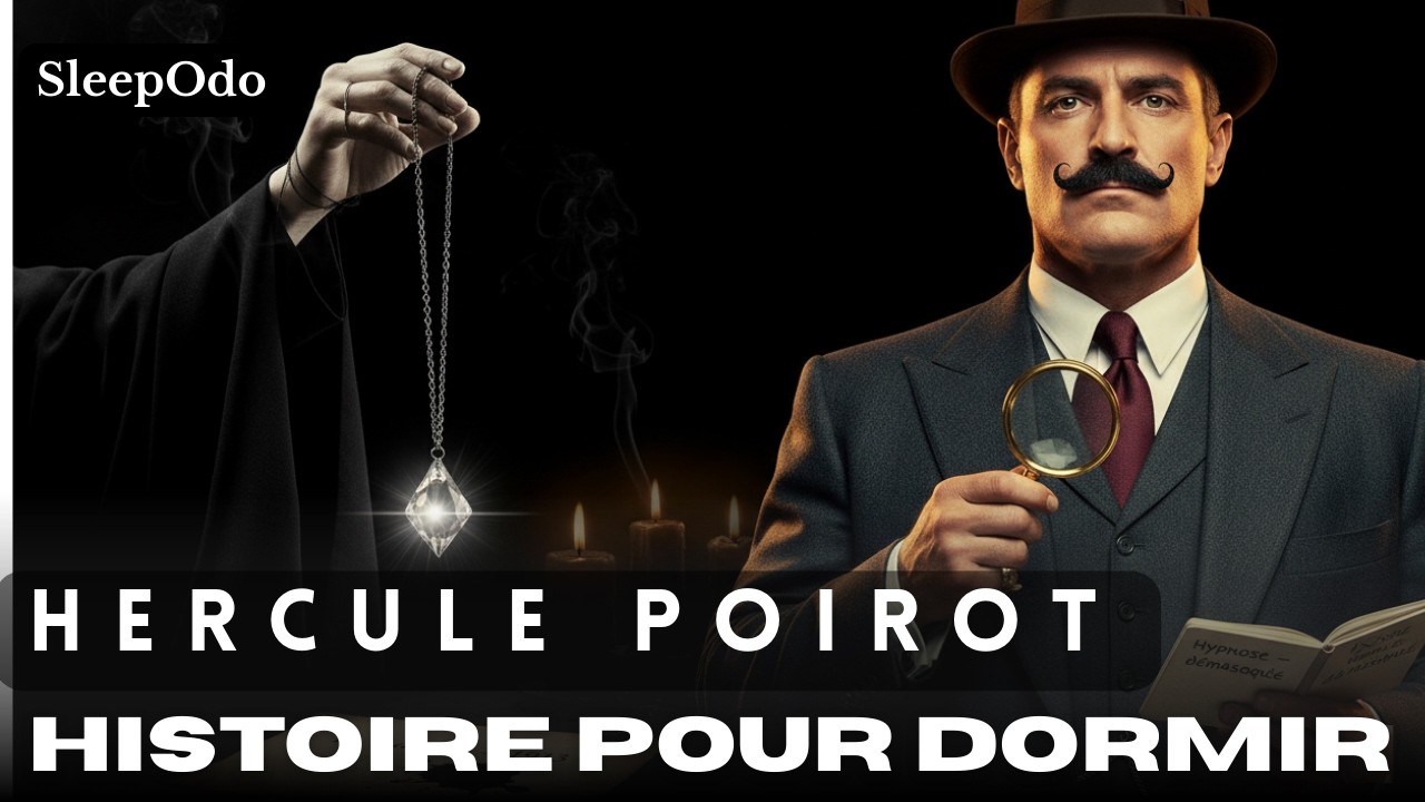 Hercule Poirot  | 2H30 |  Le Pendule de la Mort | Histoire pour dormir🌙  | Voix Homme