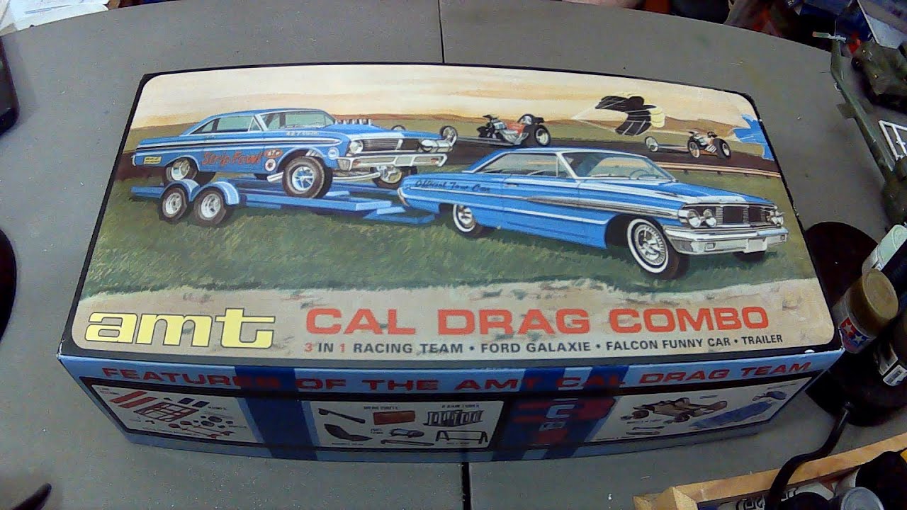 AMT 1/25 'Cal Drag Combo' After-build Reveal and Evaluation