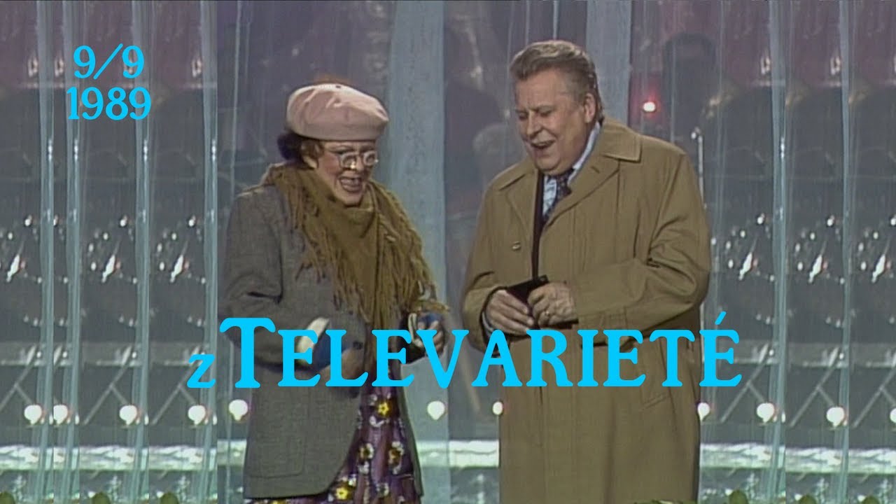 Z Televarieté (9/9) ❖ Jiřina Bohdalová a Vladimír Dvořák uvádějí úspěšné scénky a písničky (1989)