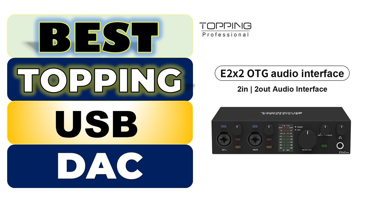 Top 5 Best TOPPING USB DAC in 2026 || From Aliexpress