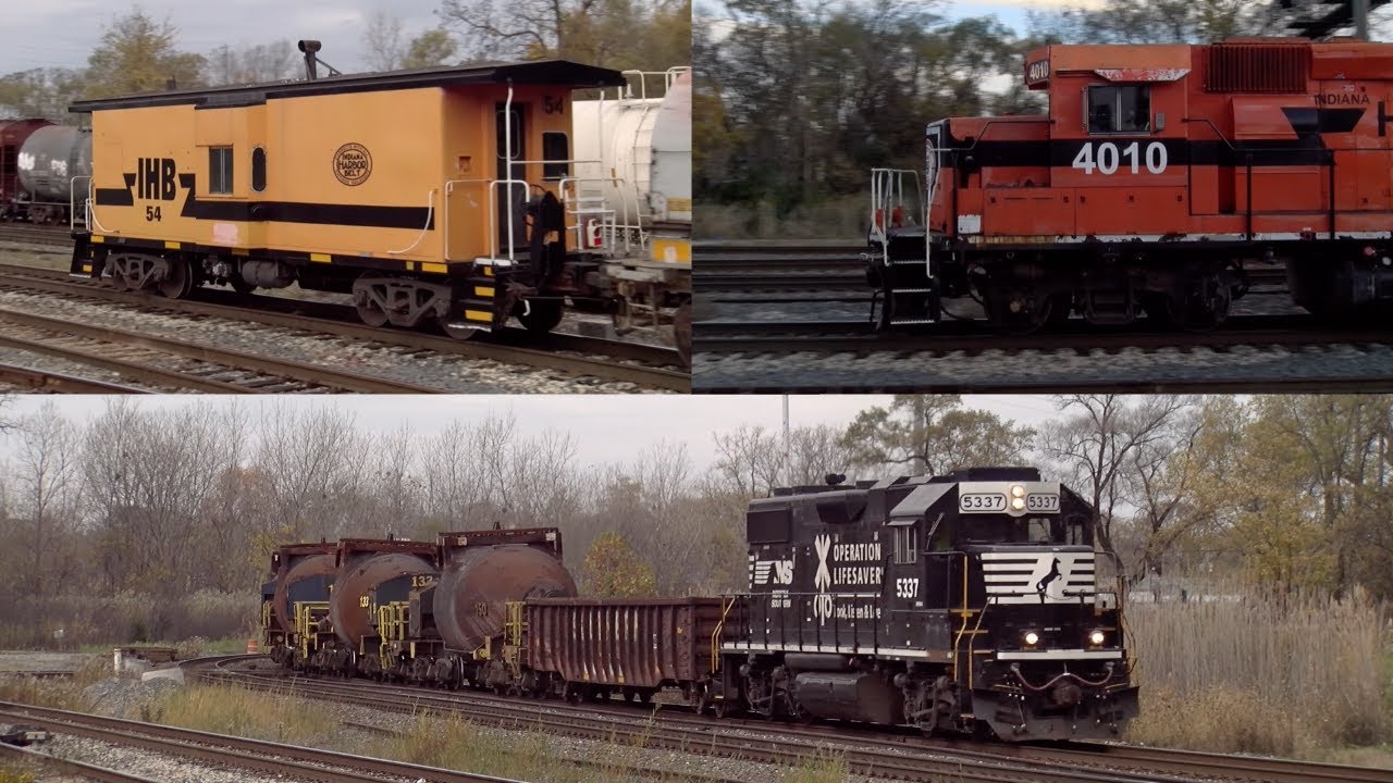 Blue Collar Railroading: A Day at Dolton Junction - Short Lines, Steel Mill Trains and a Caboose!