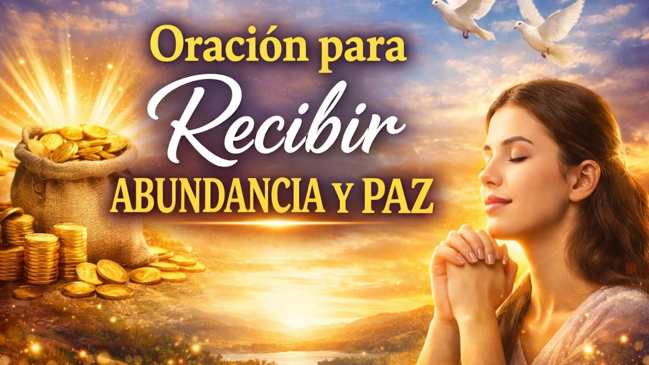 Oración Poderosa para Atraer Abundancia y Paz a Tu Vida Hoy