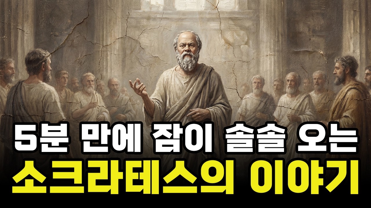 〈소크라테스〉 죽음을 선택한 철학자, 질문으로 제국을 흔들다 #소크라테스 #수면 #명언 #세계사