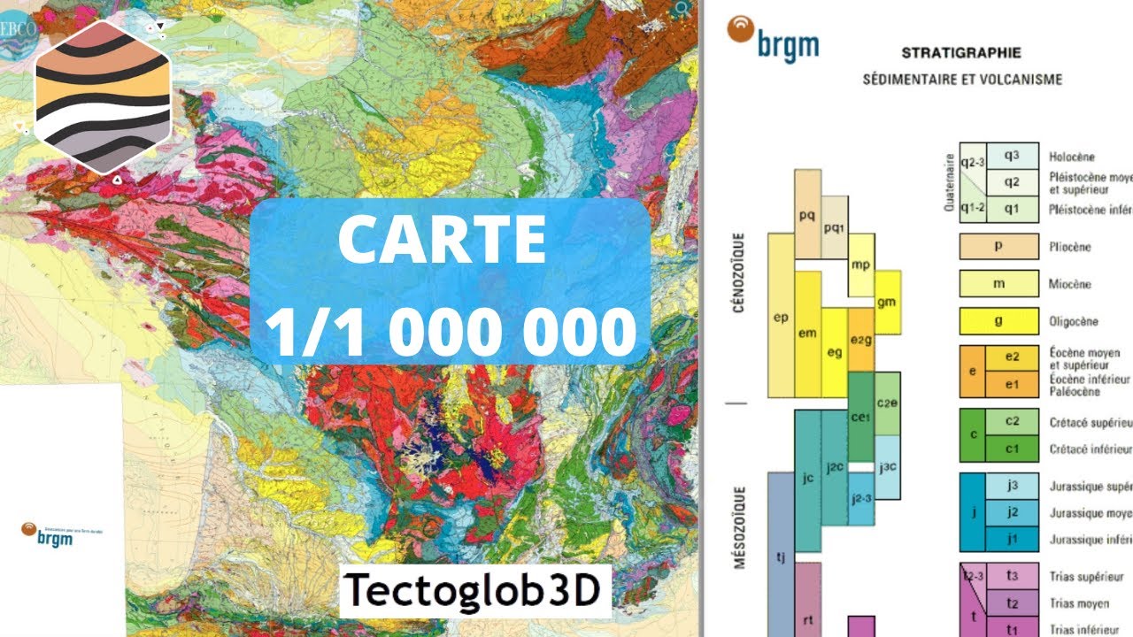 LECTURE Carte au million à l'aide de TECTOGLOB 3D