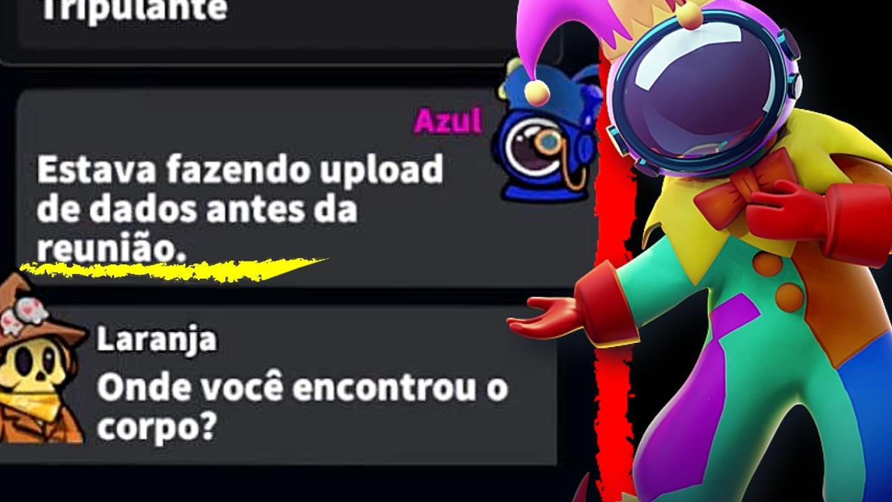 A mensagem falsa do Palhaço 🤣 Super Sus