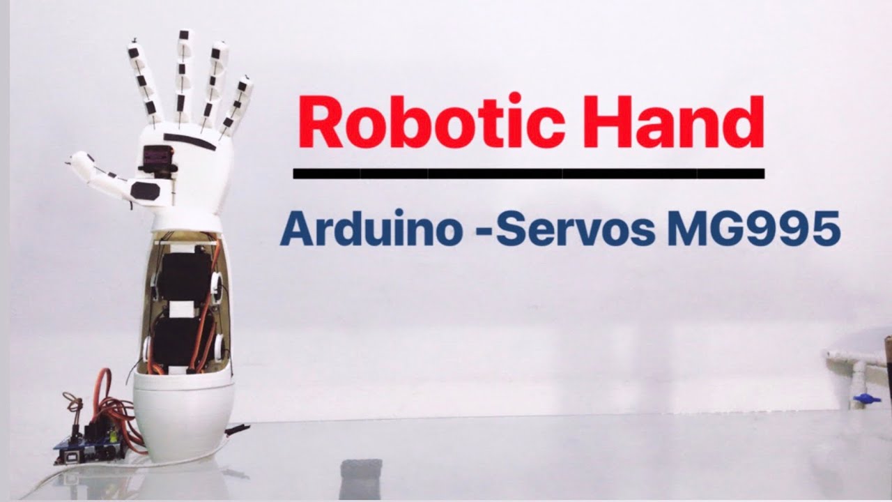MANO ROBOTICA casera FÁCIL DE HACER