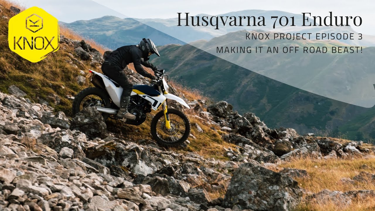 Проект мотоцикла Husqvarna 701 Enduro, эпизод 3 — броня Knox